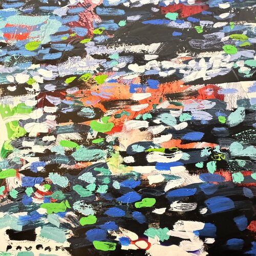 Reflets blancs di Daniel PAUGAM, Pittura in vendita su Singulart