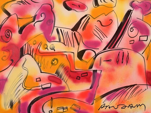 Vaucluse 88 par Daniel PAUGAM, Peinture en vente sur Singulart
