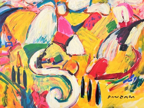 Vaucluse 62 par Daniel PAUGAM, Peinture en vente sur Singulart