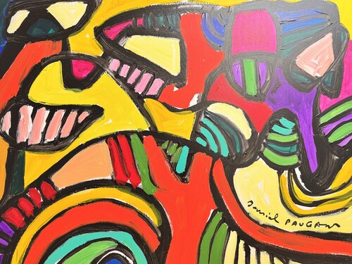 Provence No 105 par Daniel PAUGAM, Peinture en vente sur Singulart