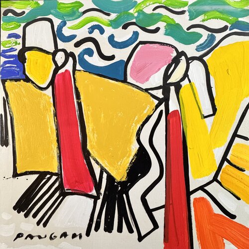 Les grands rubans by Daniel PAUGAM, Painting for Sale on Singulart