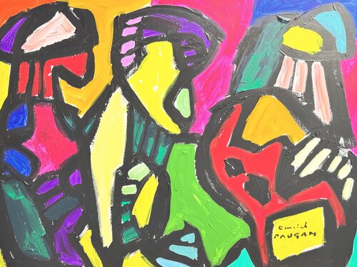 Paysage féérique 5 di Daniel PAUGAM, Pittura in vendita su Singulart