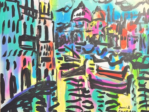 Venezia 3 van Daniel PAUGAM, Schilderij te koop op Singulart