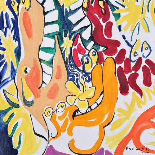 Le feu d’artifice di Daniel PAUGAM, Pittura in vendita su Singulart