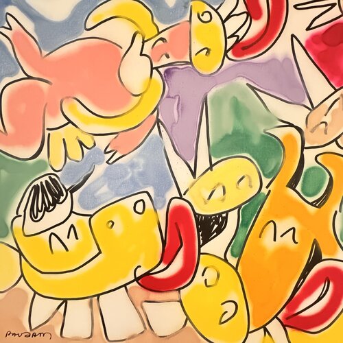 Cornette en vol libre par Daniel PAUGAM, Peinture en vente sur Singulart
