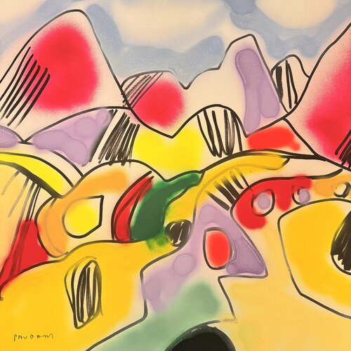Vaucluse 3 by Daniel PAUGAM, Painting for Sale on Singulart