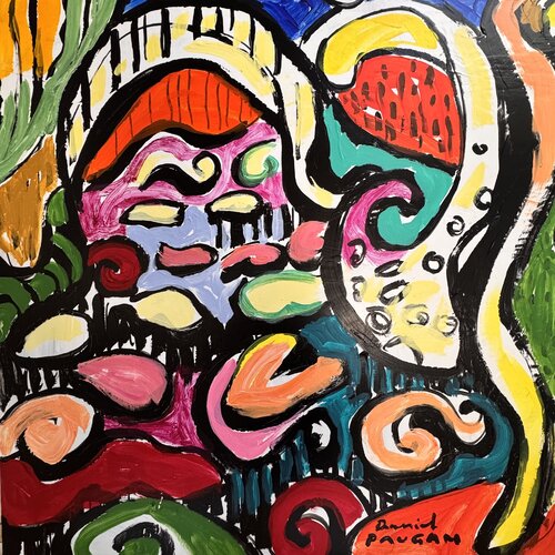 Nymphéas rêvant de lumière 1 par Daniel PAUGAM, Peinture en vente sur Singulart