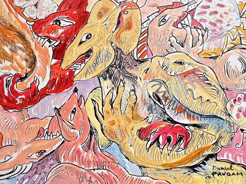 L’auriculteur par Daniel PAUGAM, Peinture en vente sur Singulart
