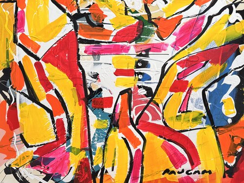 Les roches indomptables 25 di Daniel PAUGAM, Pittura in vendita su Singulart