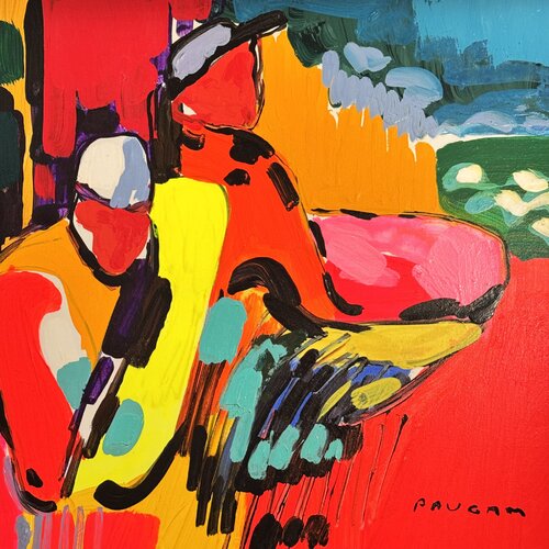 Les gens heureux by Daniel PAUGAM, Painting for Sale on Singulart