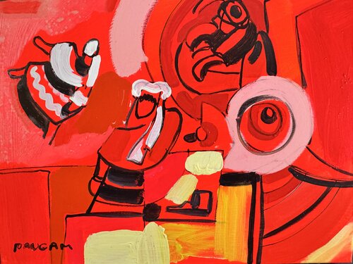 La petite fille by Daniel PAUGAM, Painting for Sale on Singulart