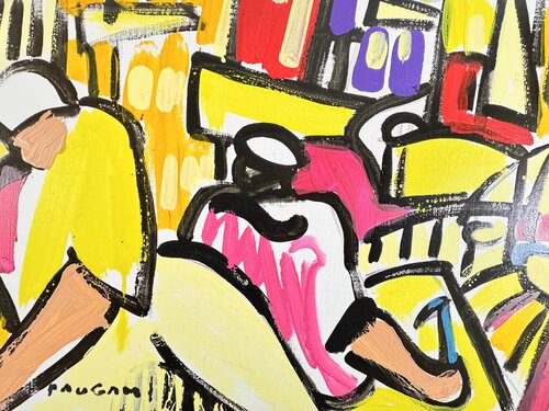 Le crochet à boëte 3 di Daniel PAUGAM, Pittura in vendita su Singulart