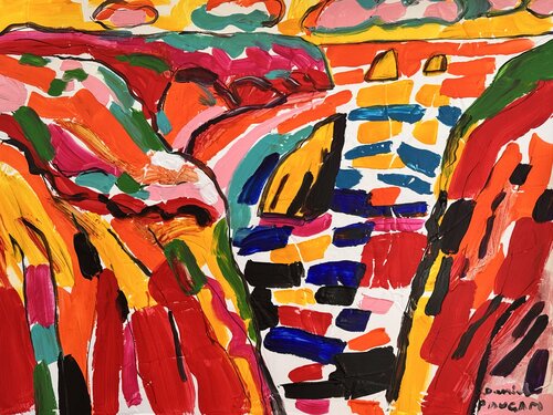 Les roches indomptables No 8 di Daniel PAUGAM, Pittura in vendita su Singulart