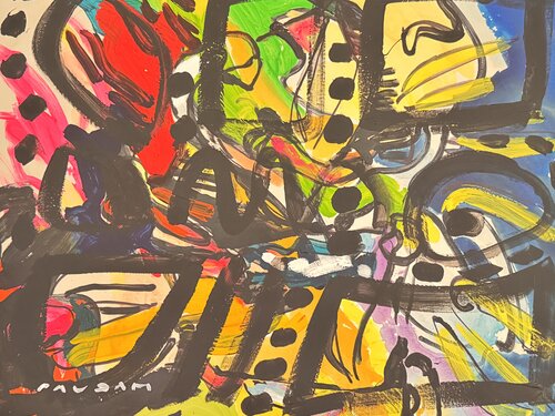 Joie et liberté van Daniel PAUGAM, Schilderij te koop op Singulart