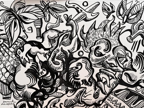 Les gobeurs de plaisir van Daniel PAUGAM, Schilderij te koop op Singulart