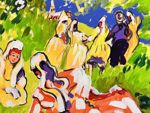 Pardon à Burthulet von Daniel PAUGAM, Malerei kaufen auf Singulart