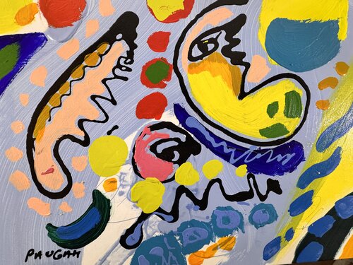 La sieste dans le ciel by Daniel PAUGAM, Painting for Sale on Singulart