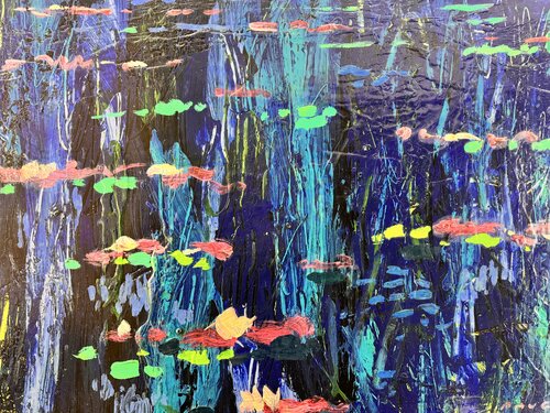 Nénuphars le soir Daniel PAUGAM