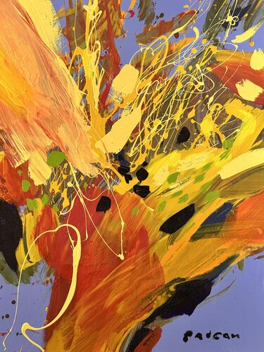 L’arbre heureux di Daniel PAUGAM, Pittura in vendita su Singulart