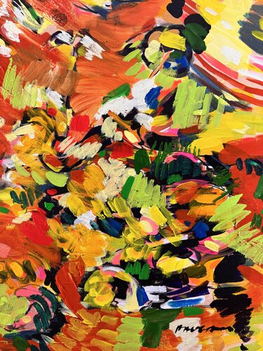 Gai printemps di Daniel PAUGAM, Pittura in vendita su Singulart