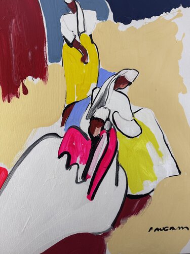 Pages romantiques by Daniel PAUGAM, Painting for Sale on Singulart