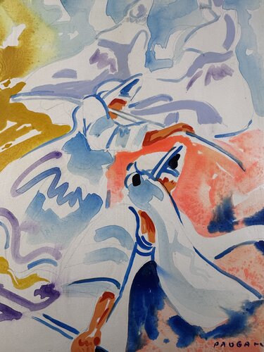 Vers la marée par Daniel PAUGAM, Peinture en vente sur Singulart