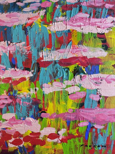 Les nénuphars pacifiques 14 de Daniel PAUGAM, Pintura a la venta en Singulart