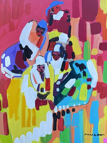 Esquisse cubique di Daniel PAUGAM, Pittura in vendita su Singulart