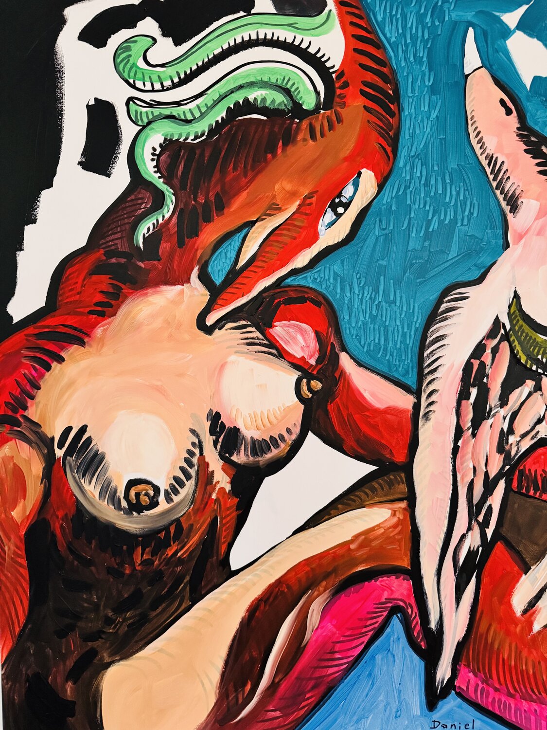 La déesse et l’oiseau Daniel PAUGAM