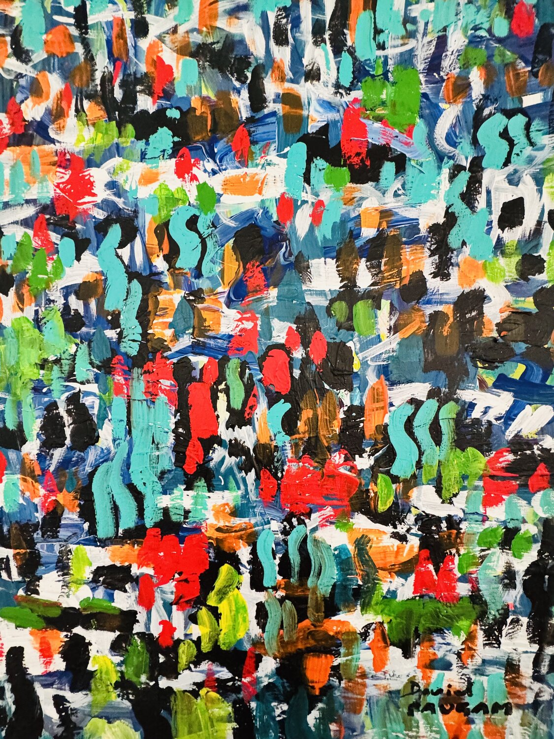 Les reflets turquoises Daniel PAUGAM