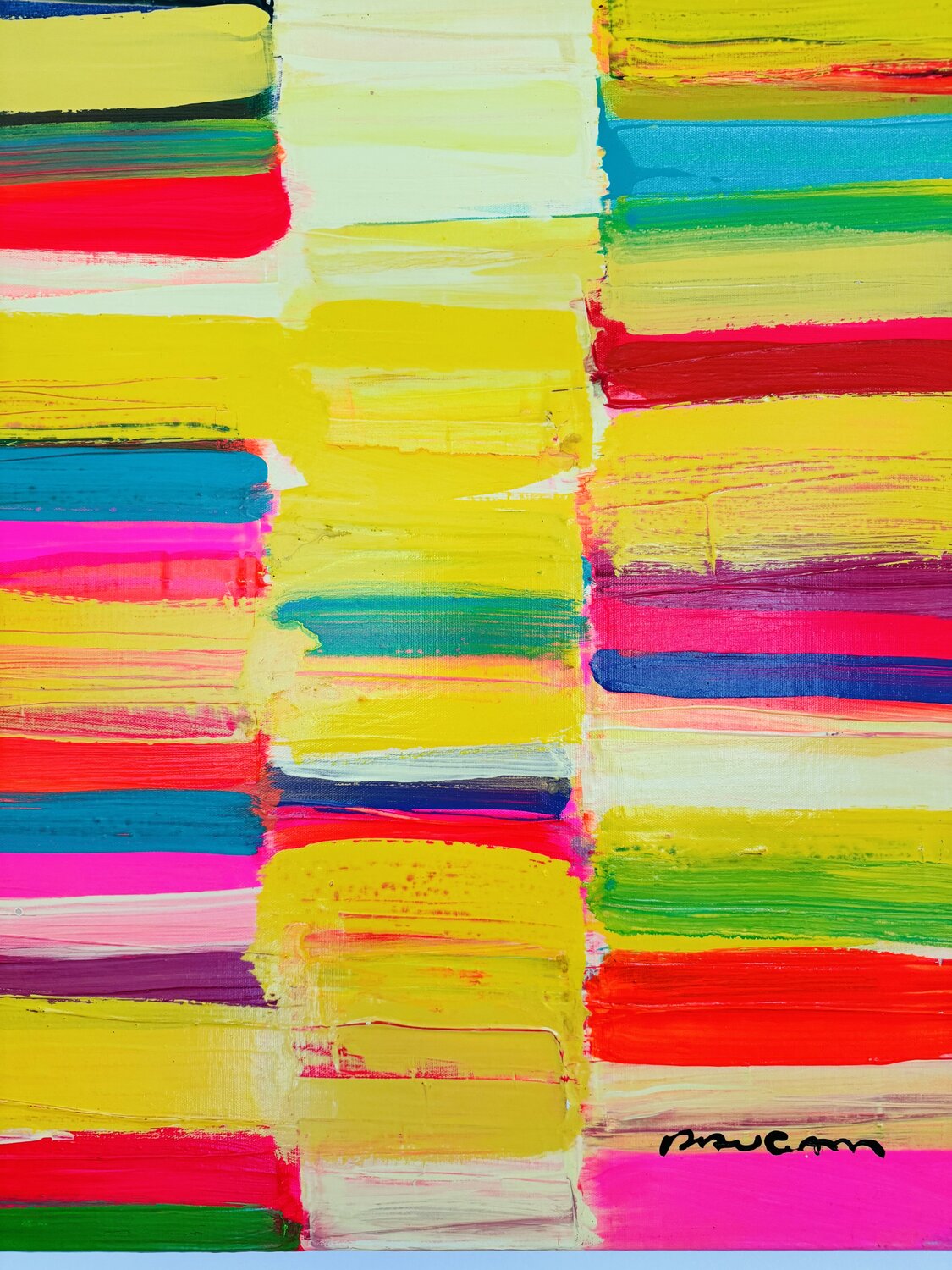 Réveil jaune Daniel PAUGAM