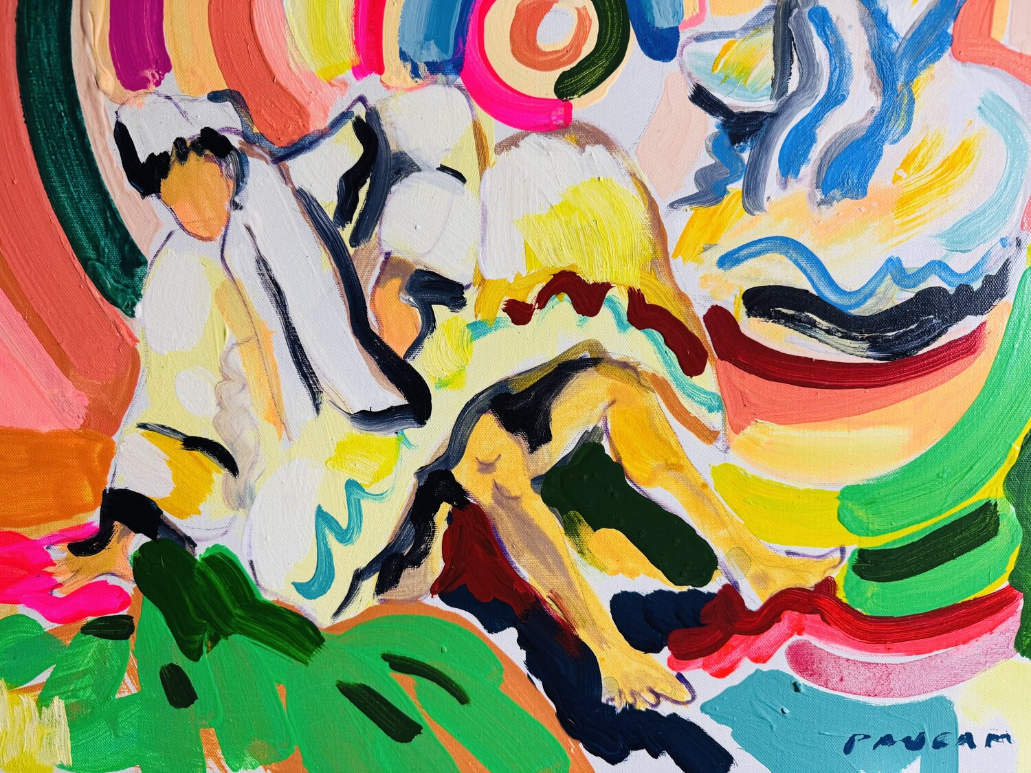 La robe envolée Daniel PAUGAM