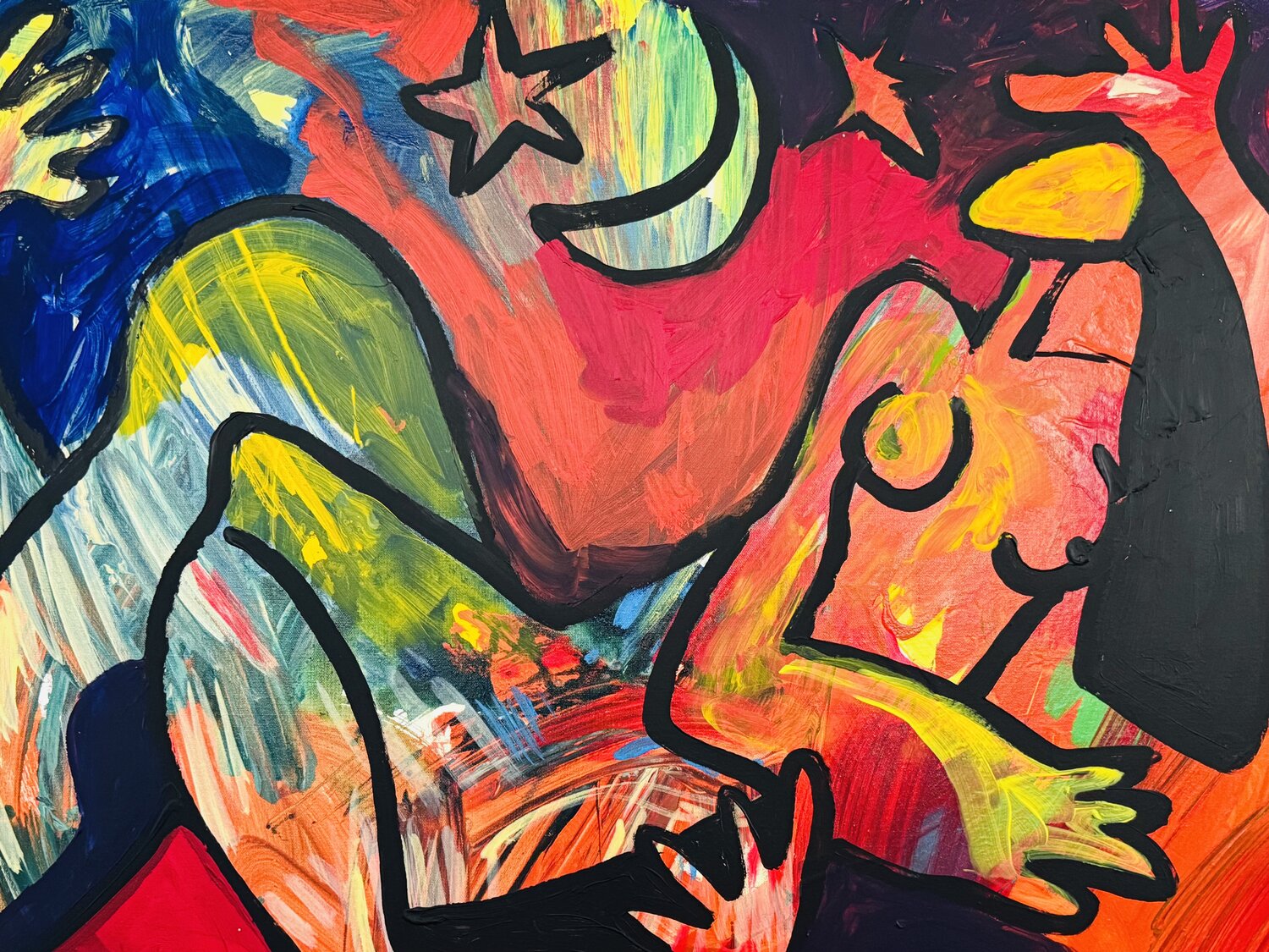 Nu aux étoiles Daniel PAUGAM