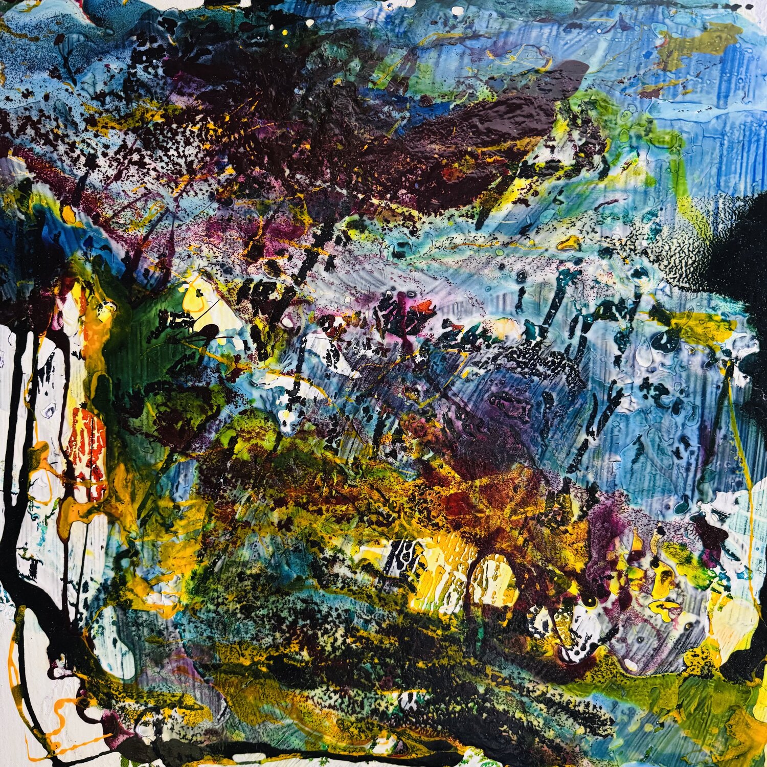 Pluie bleue Daniel PAUGAM