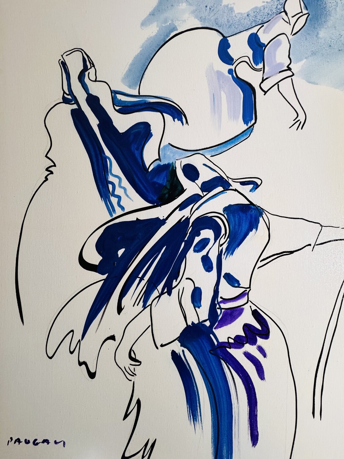 Robes blanches au travail Daniel PAUGAM