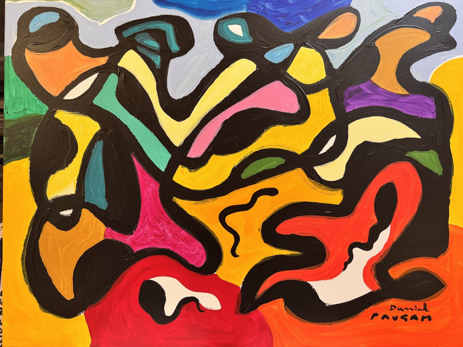 Paysage féérique 10 Daniel PAUGAM Originalgemälde zu verkaufen