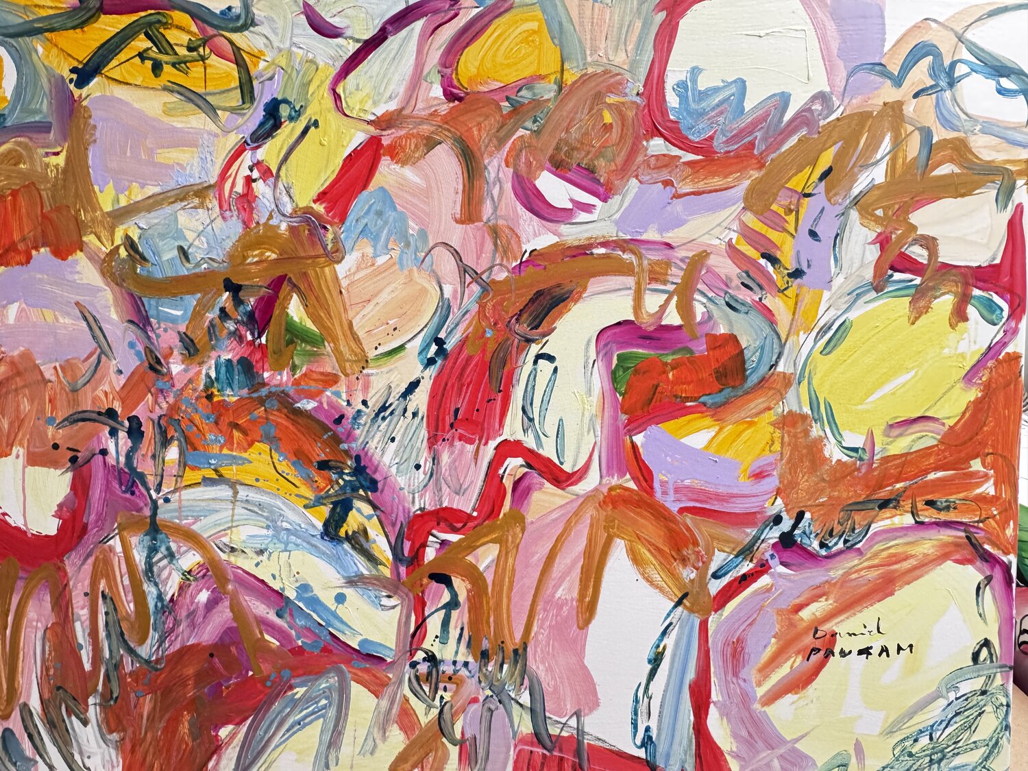Provence No 112 Daniel PAUGAM Peinture originale à vendre
