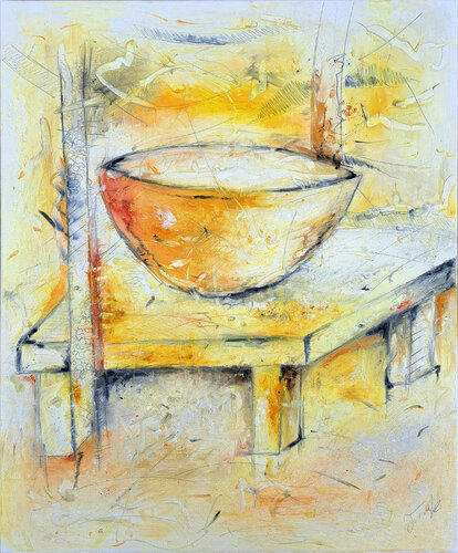 still-leben di Justina Trefz, Pittura in vendita su Singulart