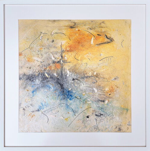 on the sea de Justina Trefz, Pintura a la venta en Singulart