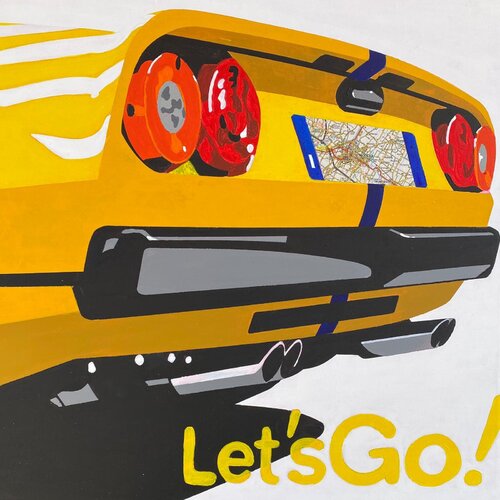 FERRARI 308 von Fabio Stroppa, Malerei kaufen auf Singulart