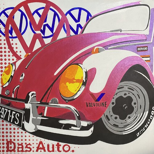 VW Bug von Fabio Stroppa, Malerei kaufen auf Singulart
