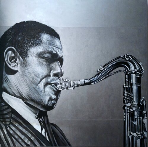 L'acciaio di Dexter von paolo braccini, Malerei kaufen auf Singulart