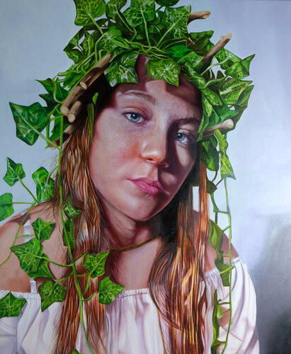 The Fairy contemplation von paolo braccini, Malerei kaufen auf Singulart