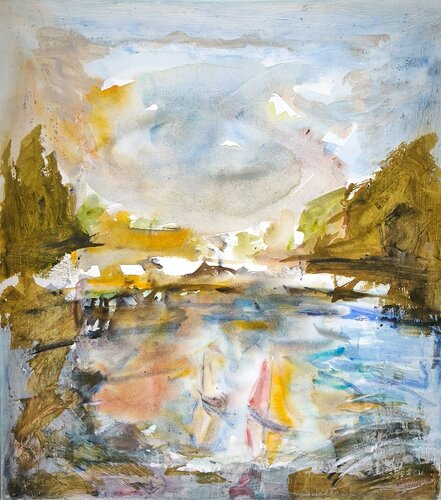 Vibrazioni dell' anima by Debora Ferruzzi Caruso, Painting for Sale on Singulart
