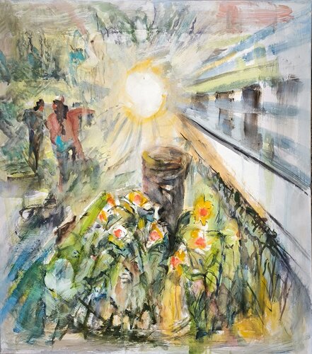 Luce by Debora Ferruzzi Caruso, Painting for Sale on Singulart