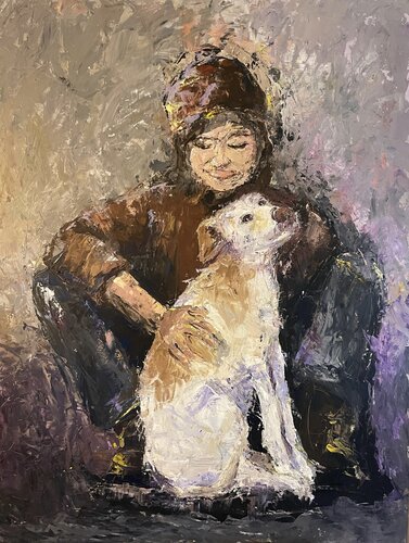 Bully for You di Janet Dixon, Pittura in vendita su Singulart