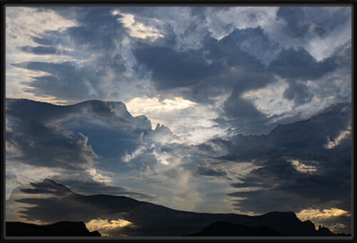 " La houle céleste " - n° 2 / 3 by Edouard Mazaré, Photography for Sale on Singulart