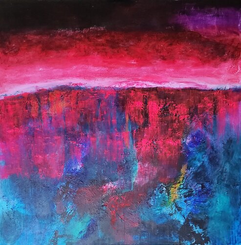 Exoplanet by Terrence Dean, 油畫 for Sale on Singulart