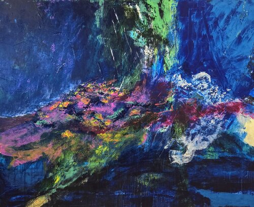 Caught in that sensual music von Terrence Dean, Malerei kaufen auf Singulart