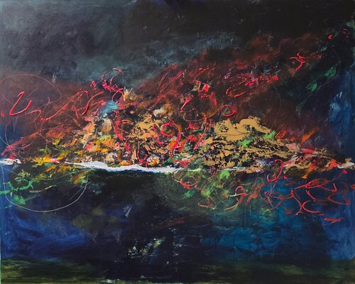 Life forms di Terrence Dean, Pittura in vendita su Singulart